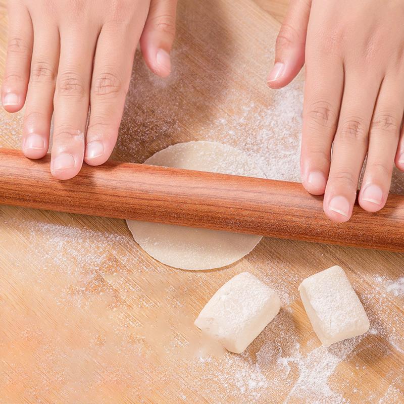 30cm Wooden Rolling Pin Dough  - Kitchen Roller Baking recension och pris