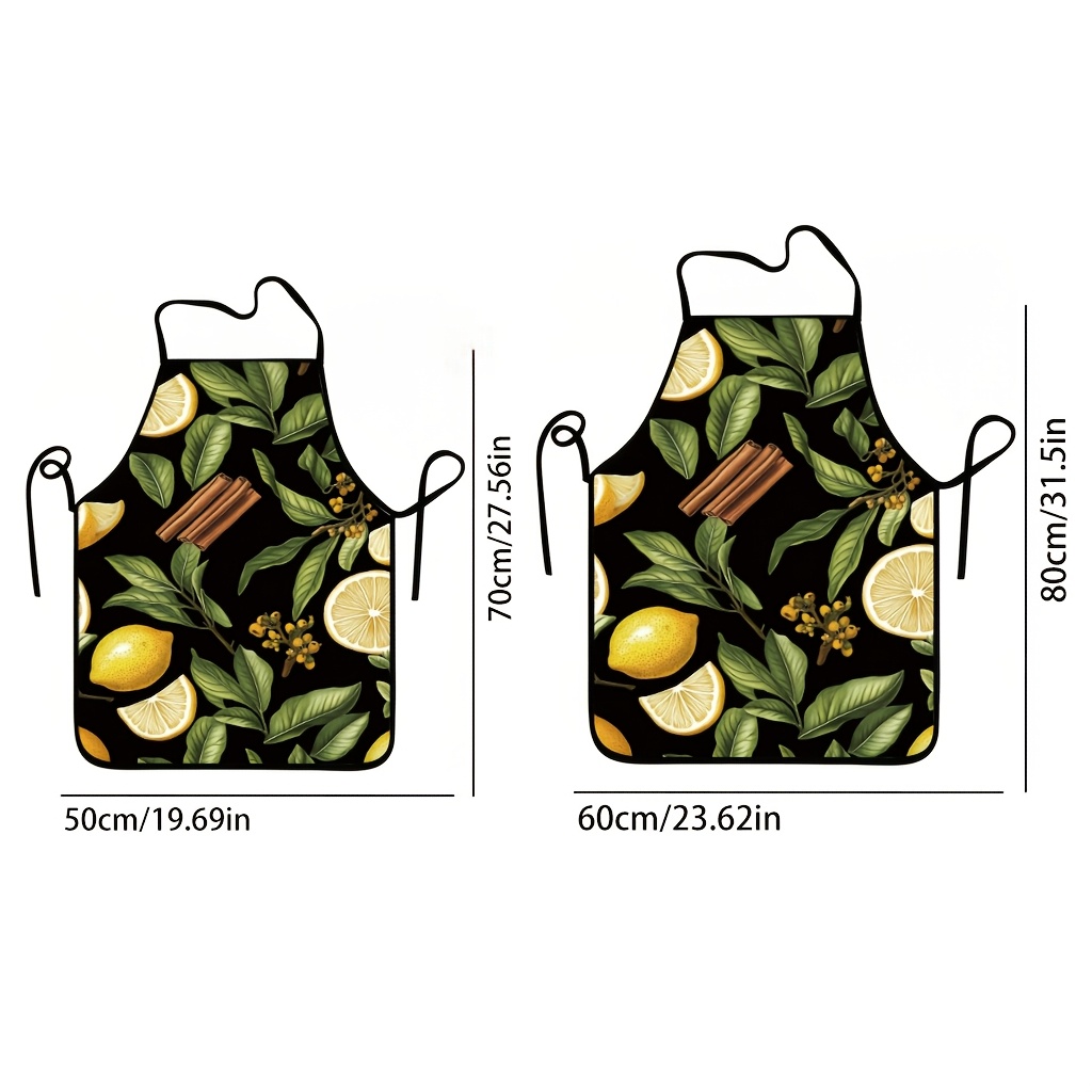 Tropical Citrus Leaf Kitchen A - Kitchen Baking Background recension och pris