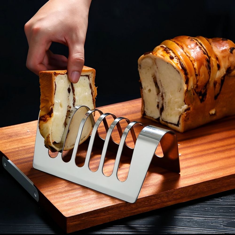Durable Stainless Steel Bread  - Kitchen Baking Rack recension och pris