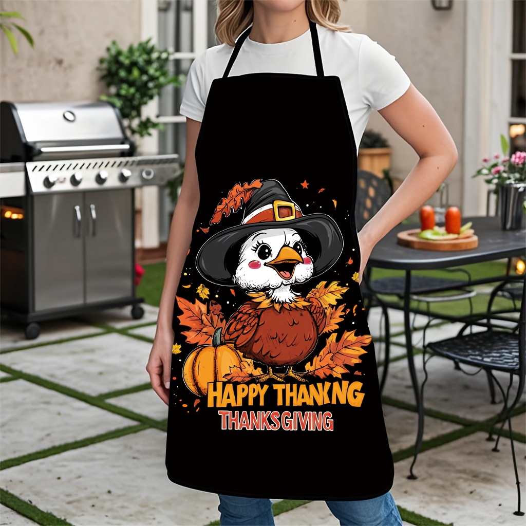 Funny Turkey Witch Happy Thank - Kitchen Witch Baking recension och pris