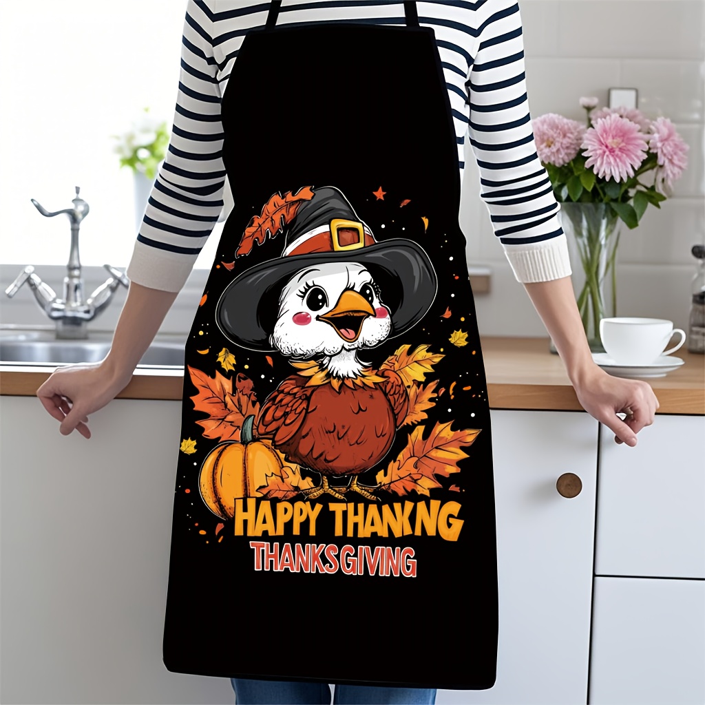 Funny Turkey Witch Happy Thank - Kitchen Witch Baking recension och pris