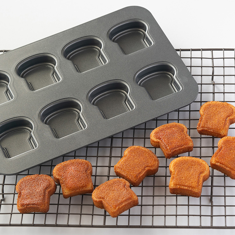 8 Cavity Toast Bread Pattern C - Baking Kitchen Set recension och pris