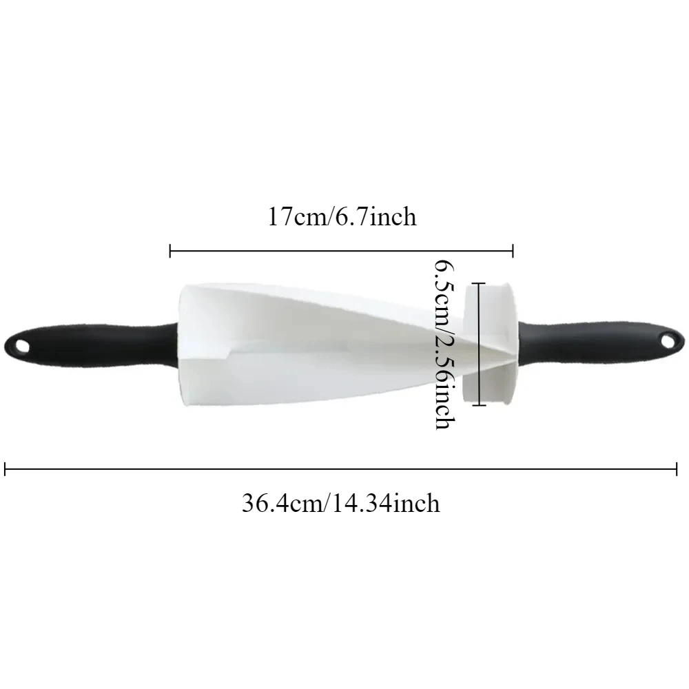 1pc Croissant Dough Cutter Pla - Kitchen Roller Baking recension och pris
