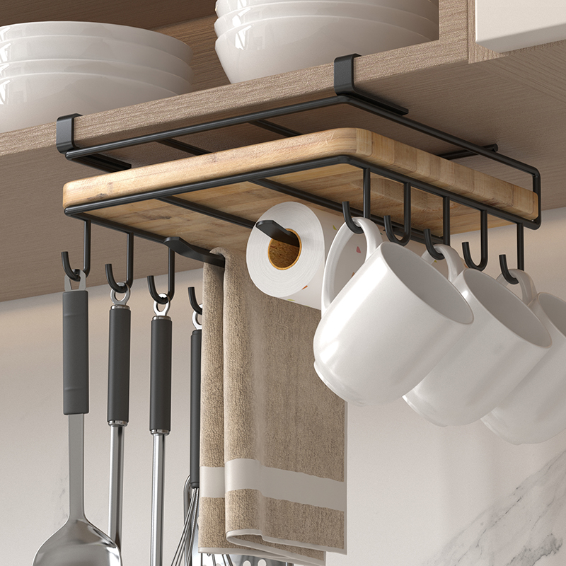 Kitchen Hanging Organizer Rack - Kitchen Uncle recension och pris
