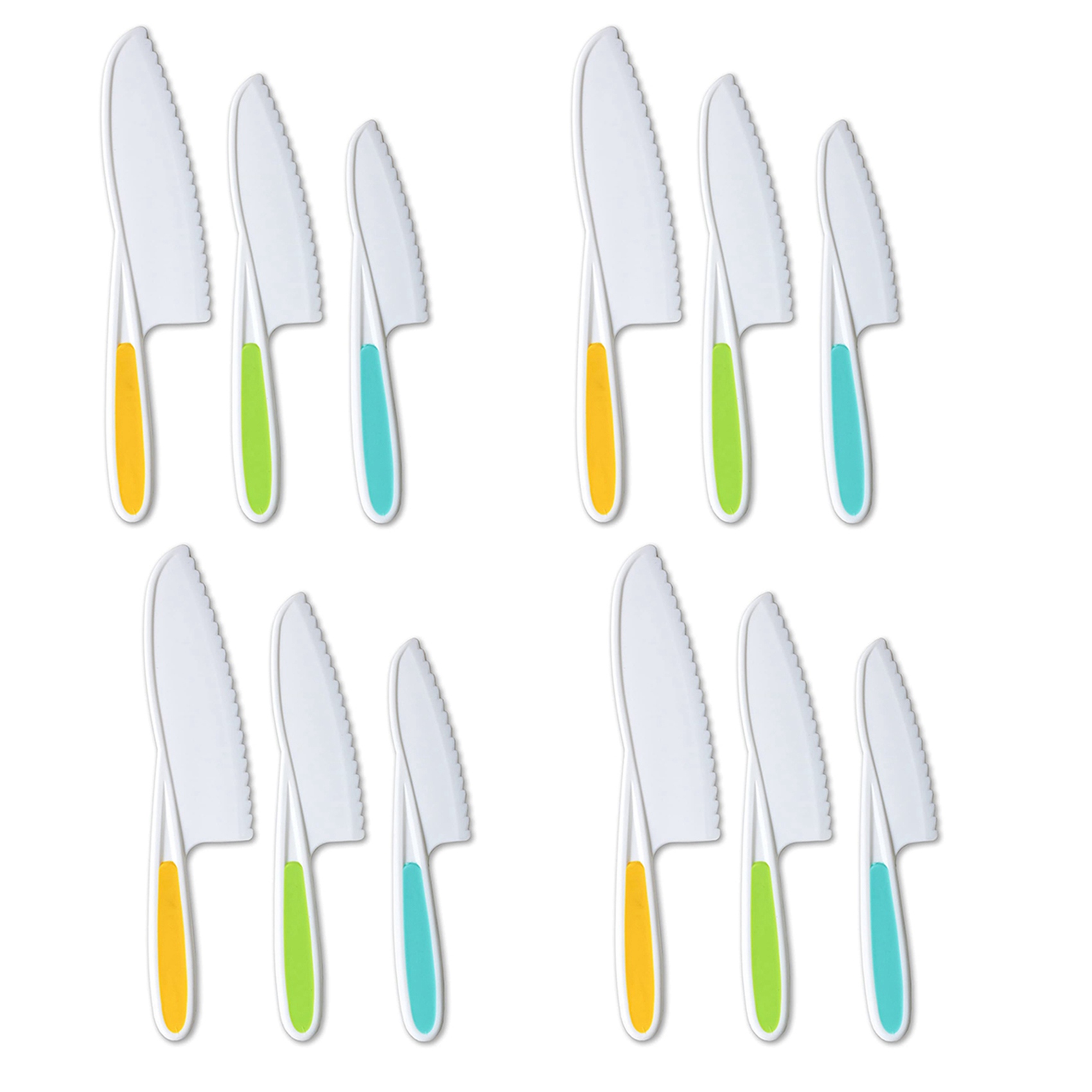 GTBL Knives For Kids 12-Piece  - Kitchen Kids Baking Set recension och pris