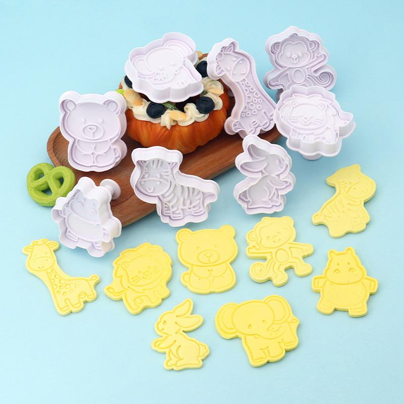 4Pcs Animal Cookie Cutter Set  - Kitchen Kids Baking Set recension och pris