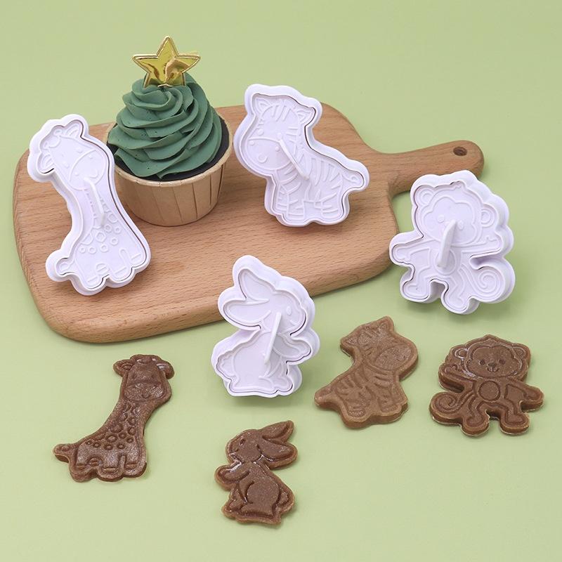 4Pcs Animal Cookie Cutter Set  - Kitchen Kids Baking Set recension och pris