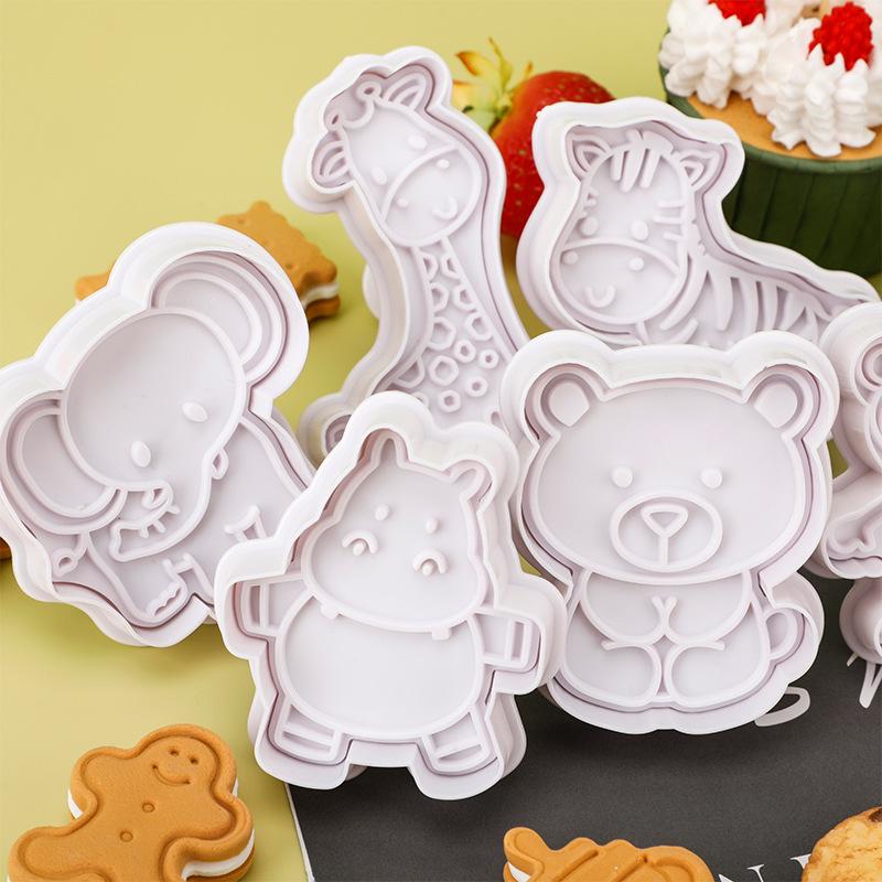 4Pcs Animal Cookie Cutter Set  - Kitchen Kids Baking Set recension och pris