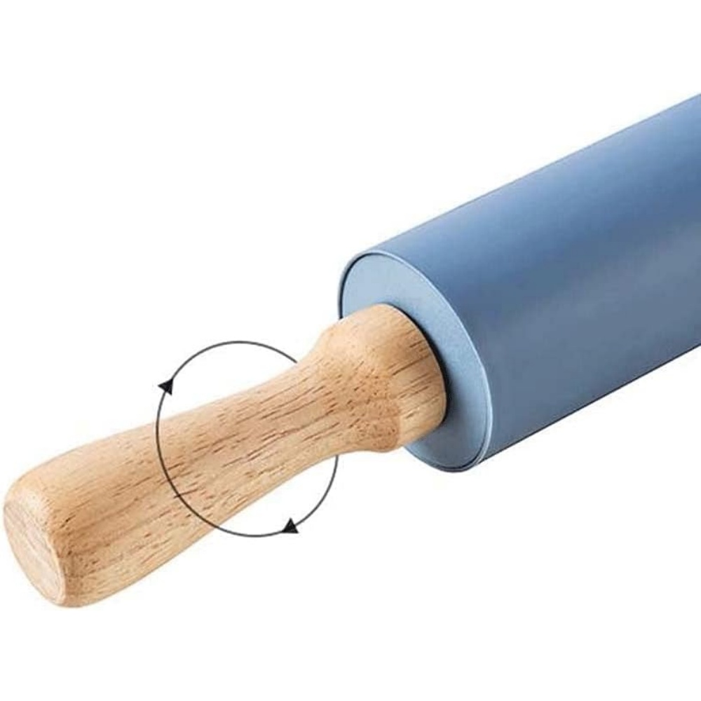 Non-Stick Silicone Rolling Pin - Kitchen Roller Baking recension och pris
