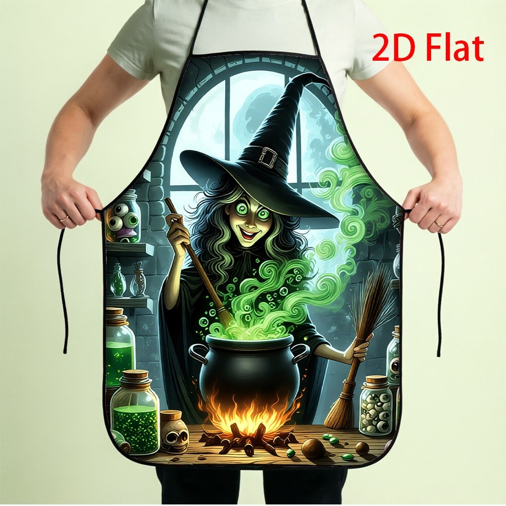 Funny Witch Cooking Apron, Hal - Kitchen Witch Baking recension och pris