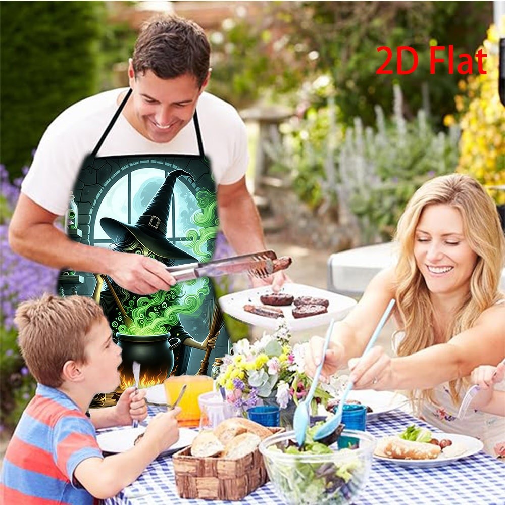 Funny Witch Cooking Apron, Hal - Kitchen Witch Baking recension och pris