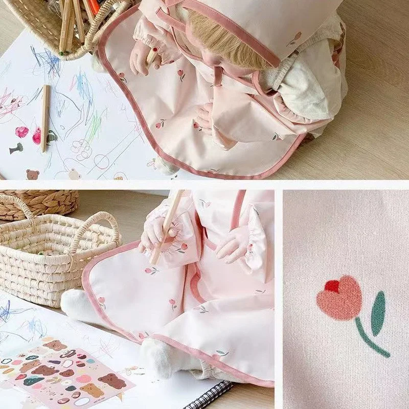 Cute Cartoon Children Apron Sl - Kitchen Kids Baking Set recension och pris