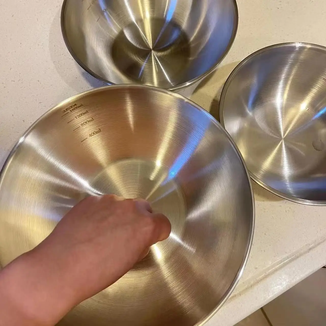 2026 Stainless Steel Mixing Bo - Baking Kitchen Set recension och pris