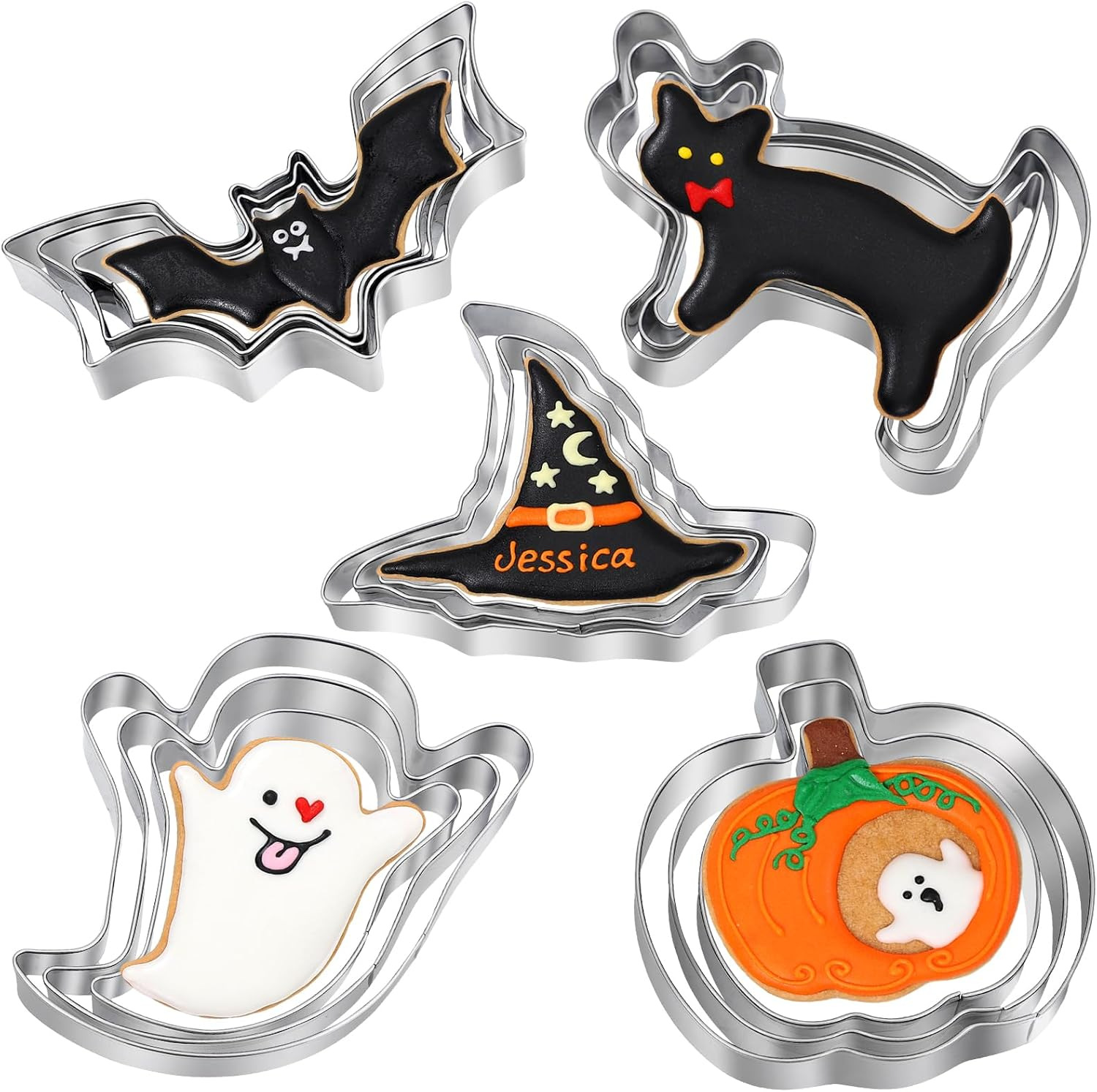 Halloween Cookie Mold 3-Piece  - Kitchen Witch Baking recension och pris