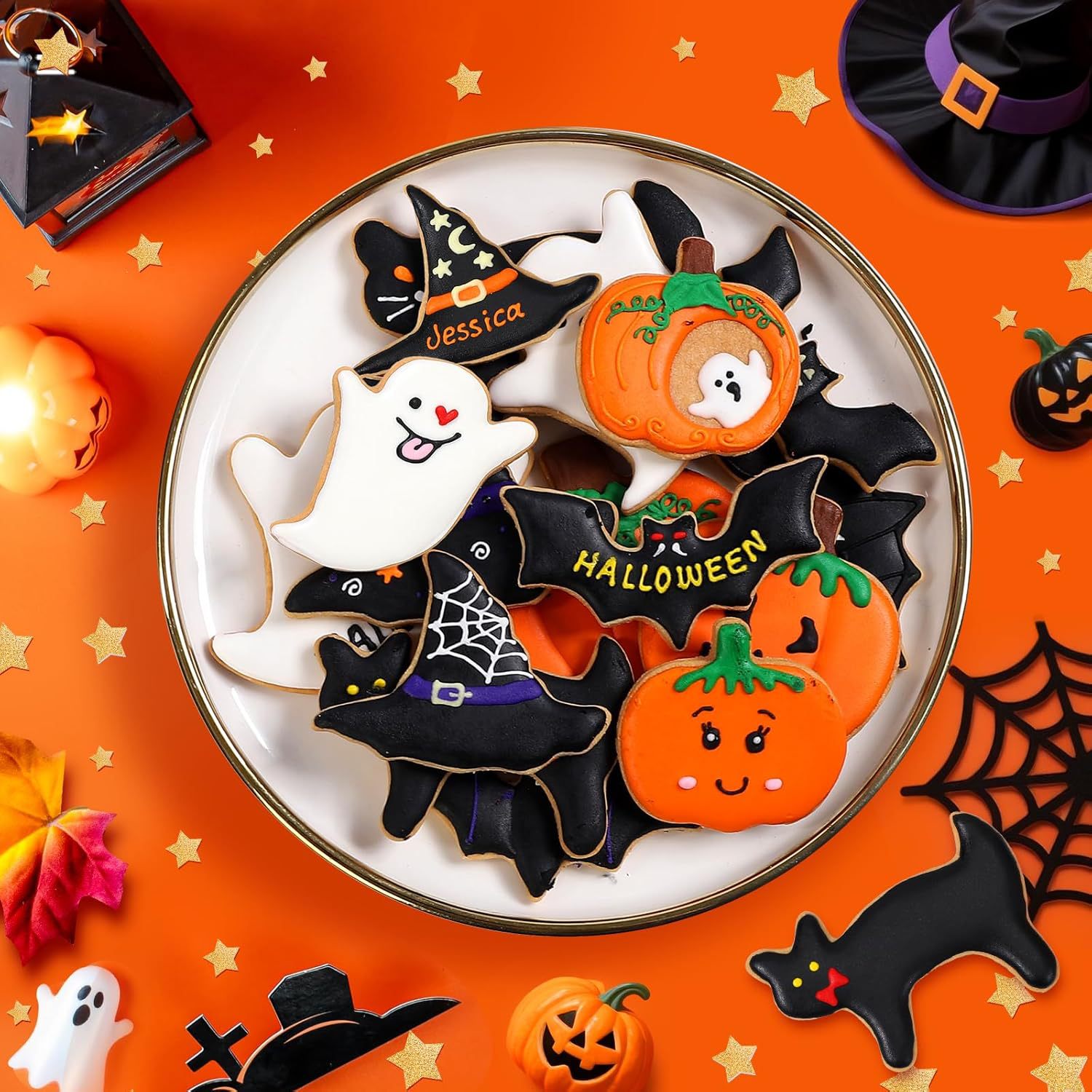 Halloween Cookie Mold 3-Piece  - Kitchen Witch Baking recension och pris
