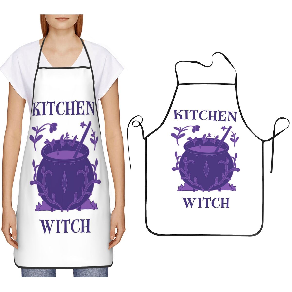 Kitchen Witch Purple Cauldron  - Kitchen Witch Baking recension och pris