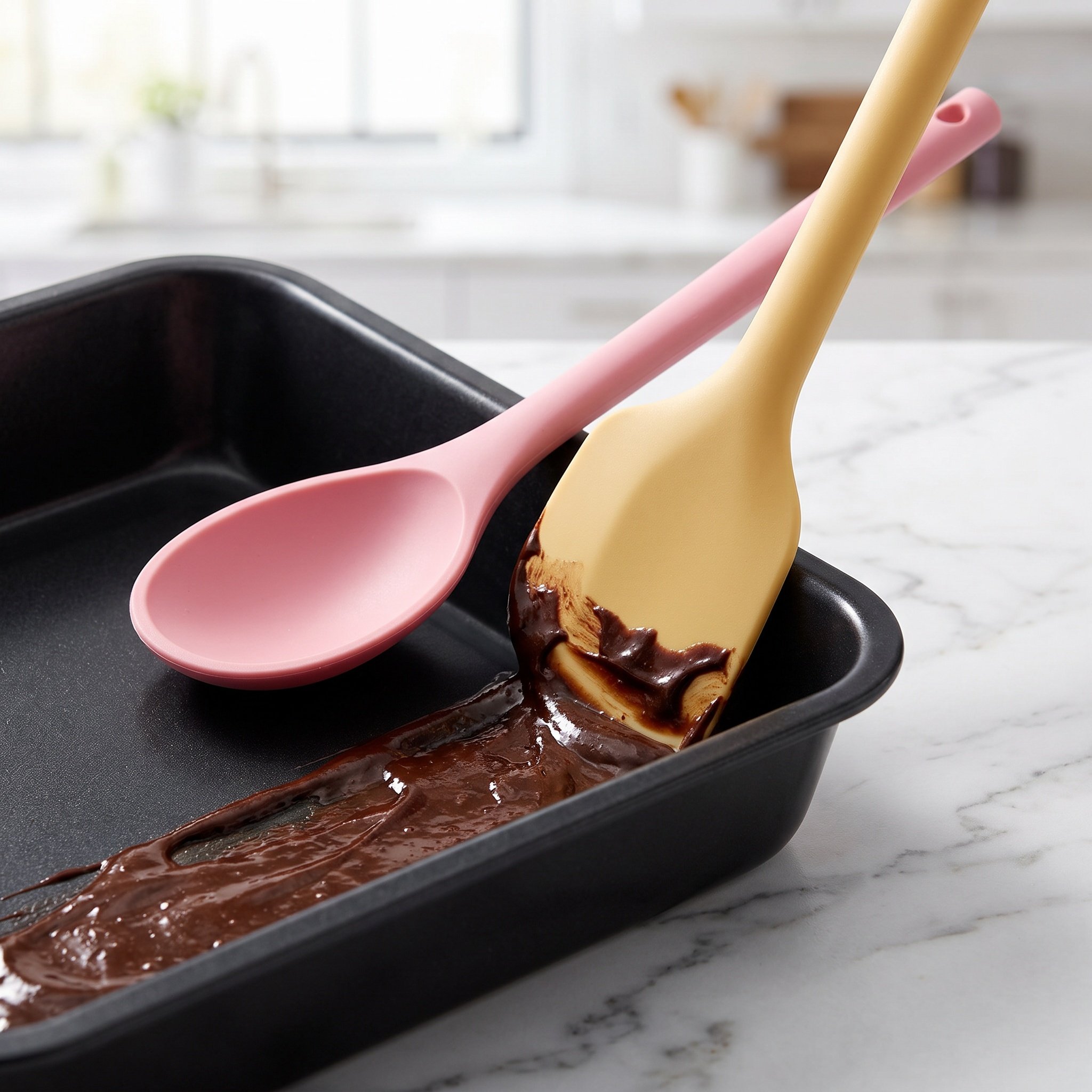 1Set Silicone Cooking Spoon Sp - Baking Kitchen Set recension och pris