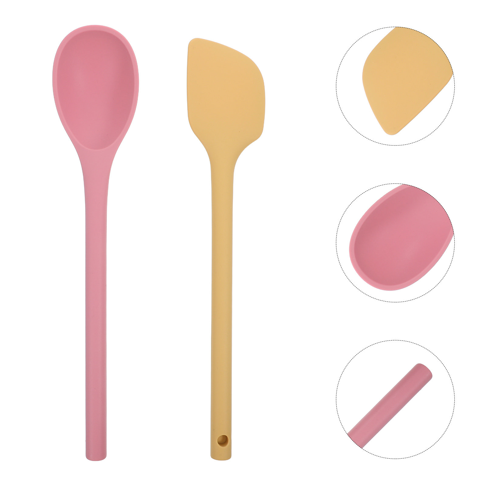 1Set Silicone Cooking Spoon Sp - Baking Kitchen Set recension och pris