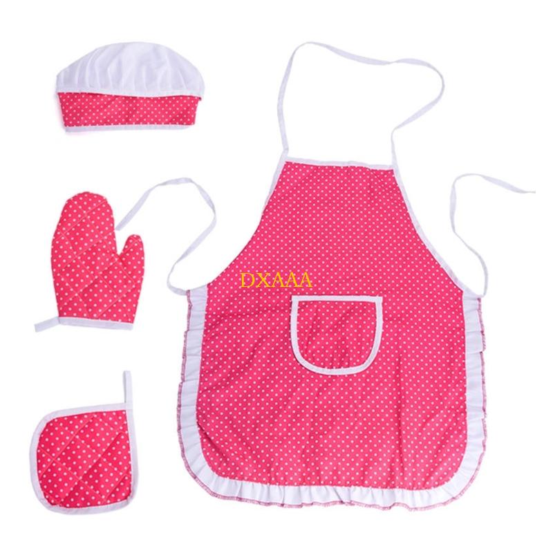DXAA Child Cooking Apron Chef' - Kitchen Kids Baking Set recension och pris
