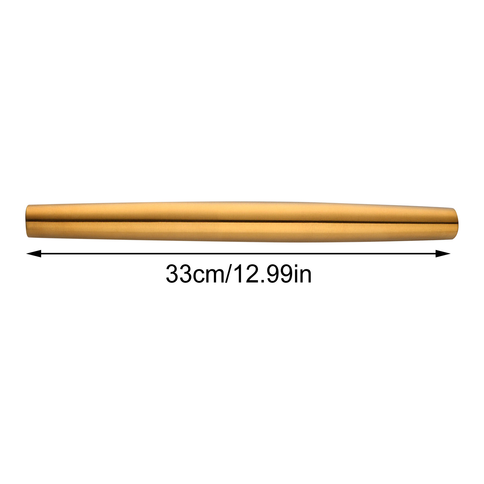Gold Rolling Pin Baking Tool C - Kitchen Roller Baking recension och pris
