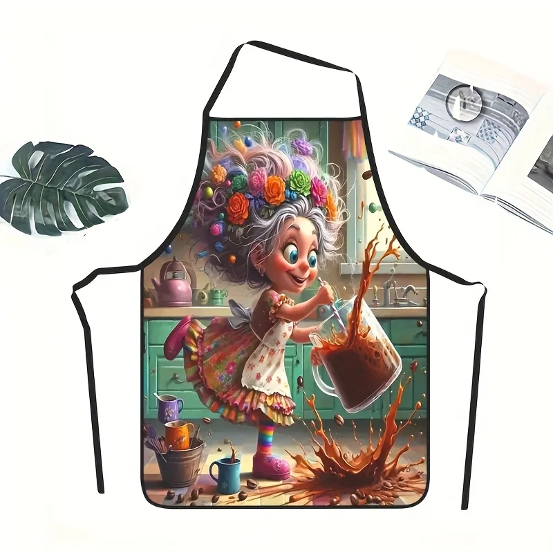 Cute Witch Cooking Kitchen Apr - Kitchen Witch Baking recension och pris