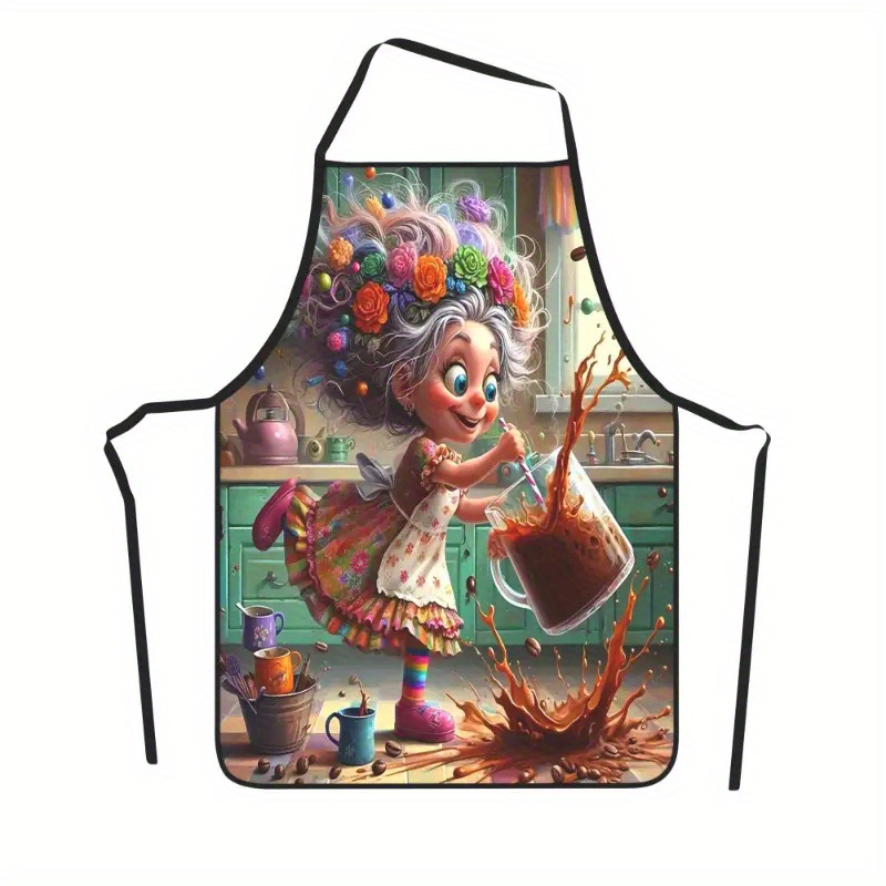 Cute Witch Cooking Kitchen Apr - Kitchen Witch Baking recension och pris