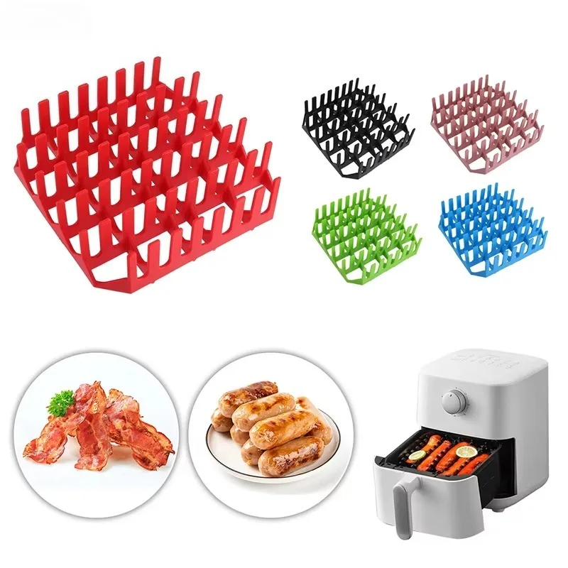3Pcs Square Air Fryer Silicone - Baking Kitchen Set recension och pris