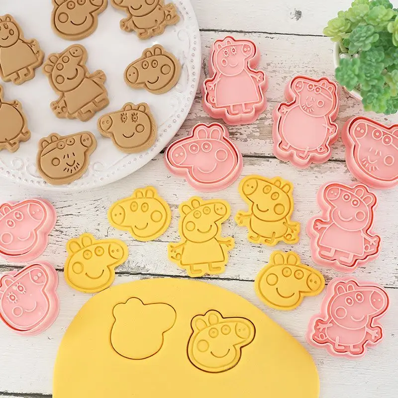 8Pcs Peppa Pig Cookie Cutter S - Baking Kitchen Set recension och pris