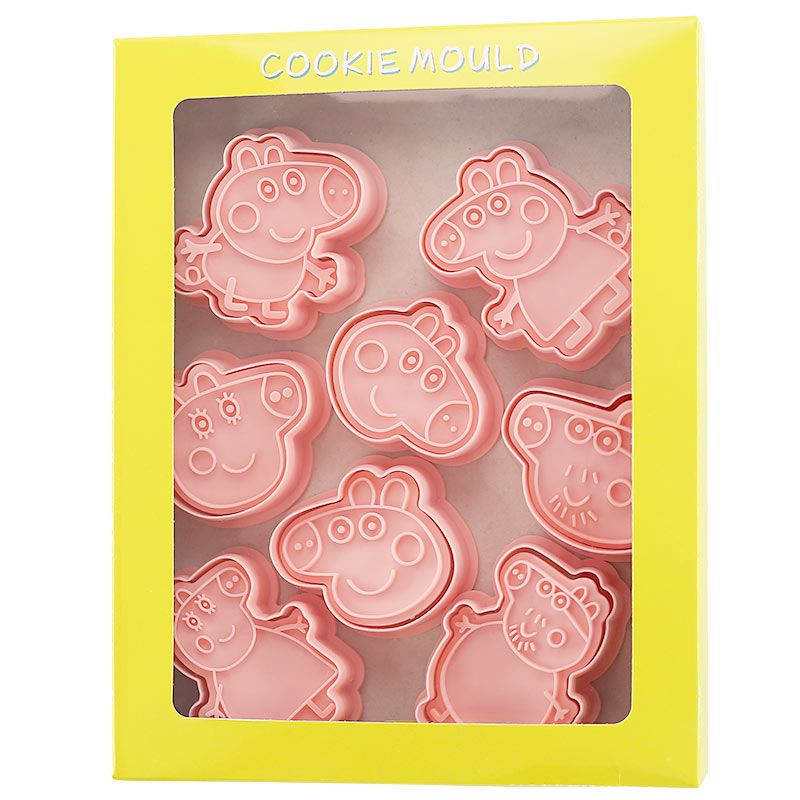 8Pcs Peppa Pig Cookie Cutter S - Baking Kitchen Set recension och pris