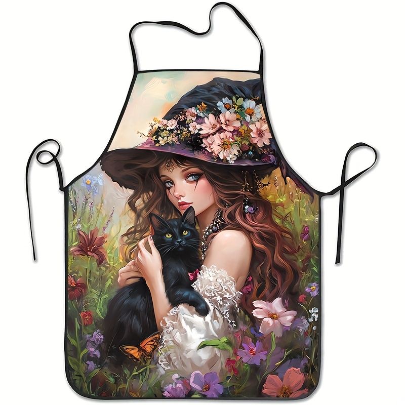 A Vintage Magic Black Cat Witc - Kitchen Witch Baking recension och pris