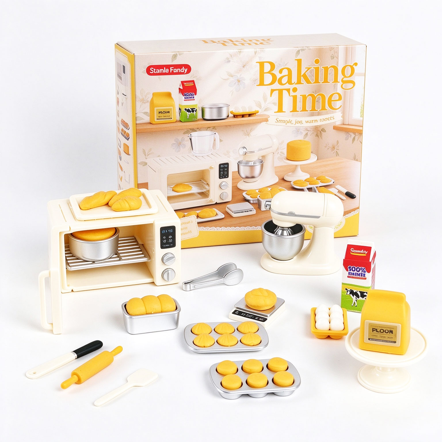 Mini Baking Pretend Play Set,  - Baking Kitchen Set recension och pris