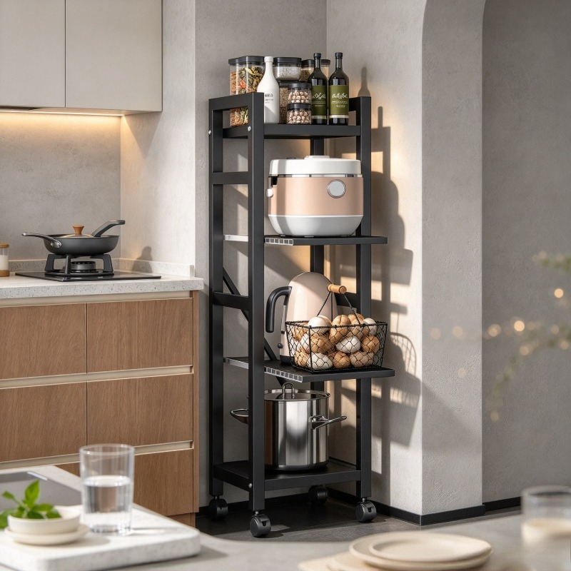 Pull-out Kitchen Rack, Floor P - Kitchen Baking Cart recension och pris