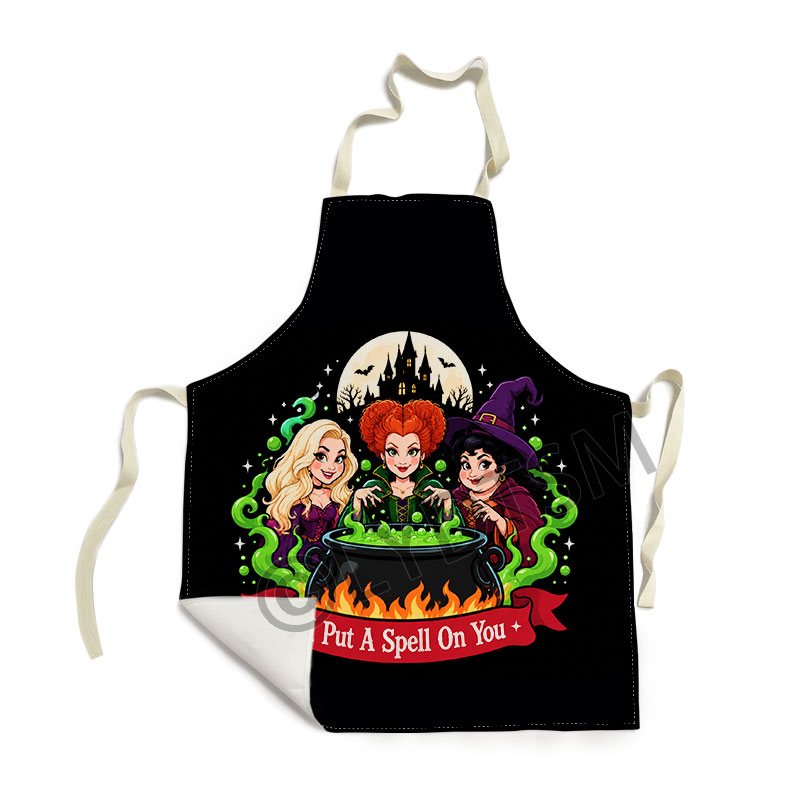 Gothic Witch Occult Apron Snak - Kitchen Witch Baking recension och pris