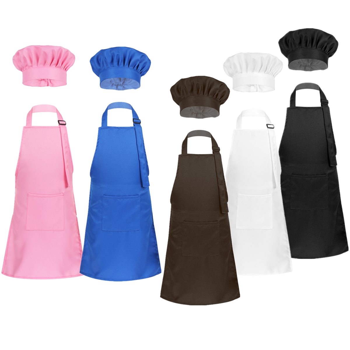 Unisex Chirdren Aprons Adjusta - Kitchen Kids Baking Set recension och pris