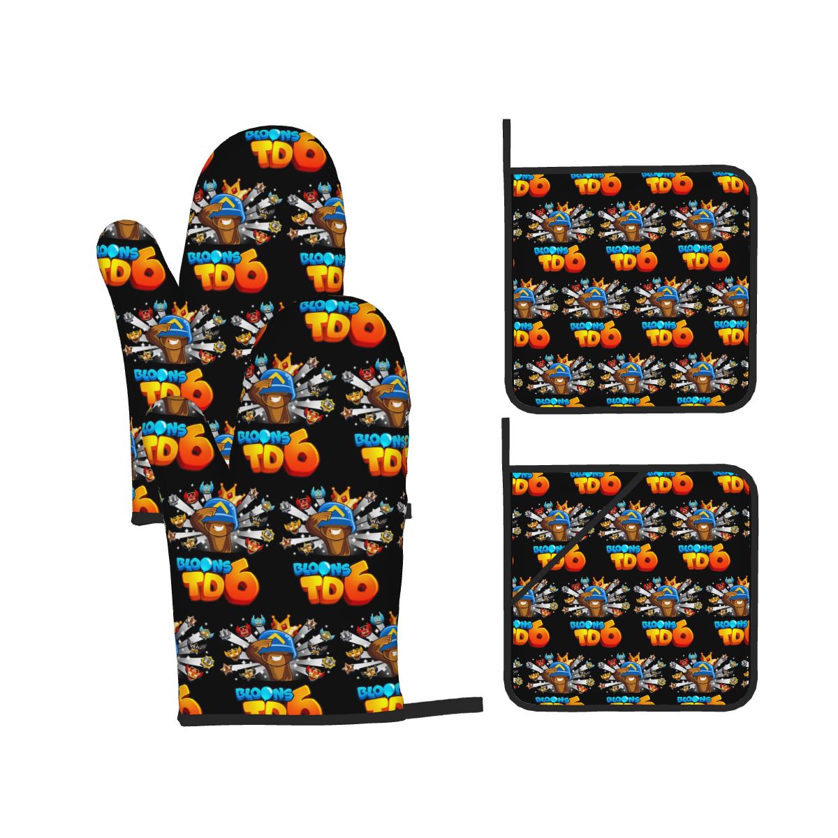 Bloons Td 6 For Kids Oven Mitt - Kitchen Kids Baking Set recension och pris
